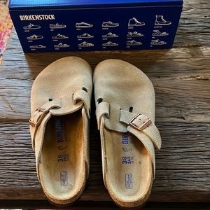 Birckenstock Boston Soft foot side leather shoe 38